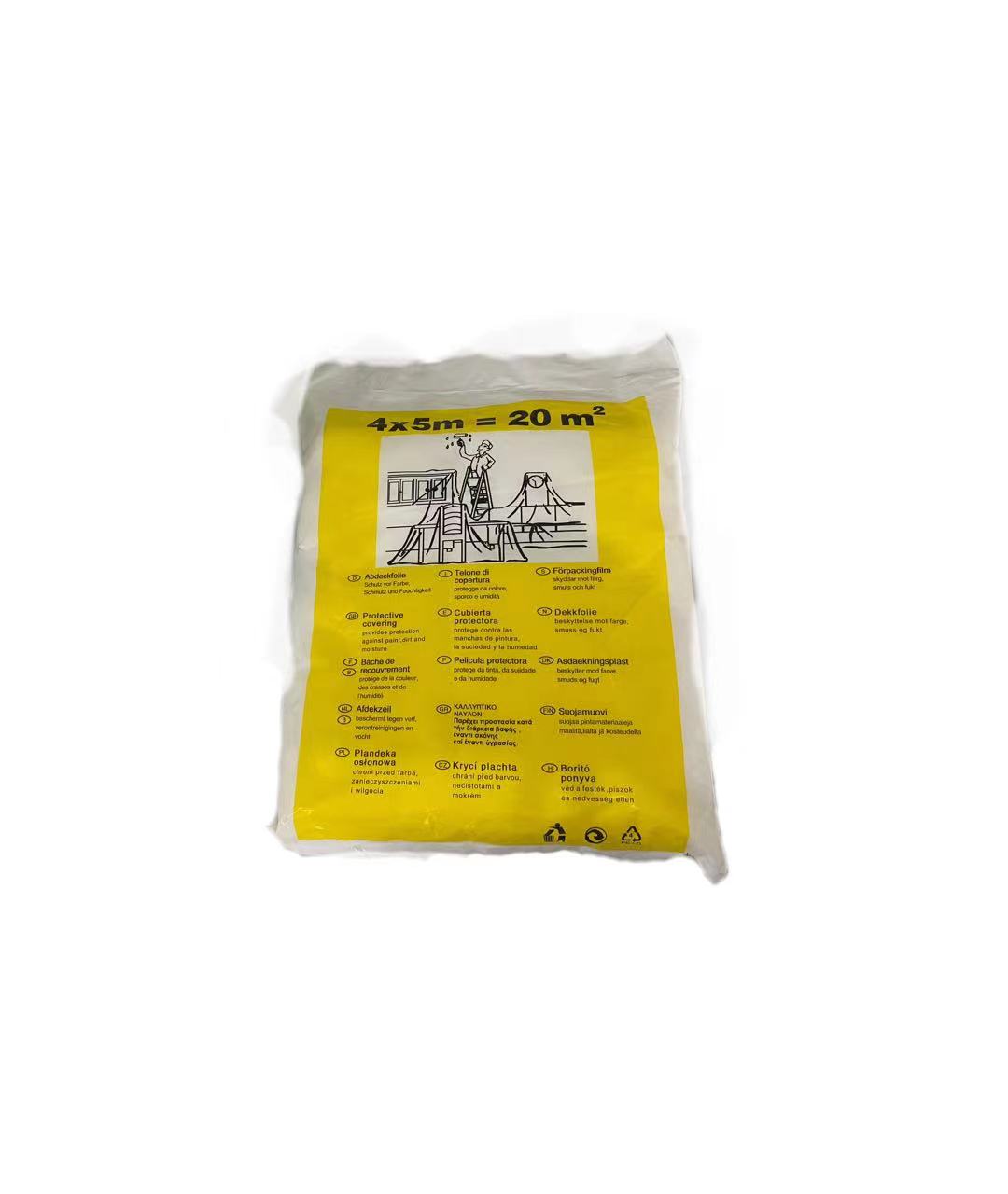 HDPE 4mx5m Transparent Sheet Film