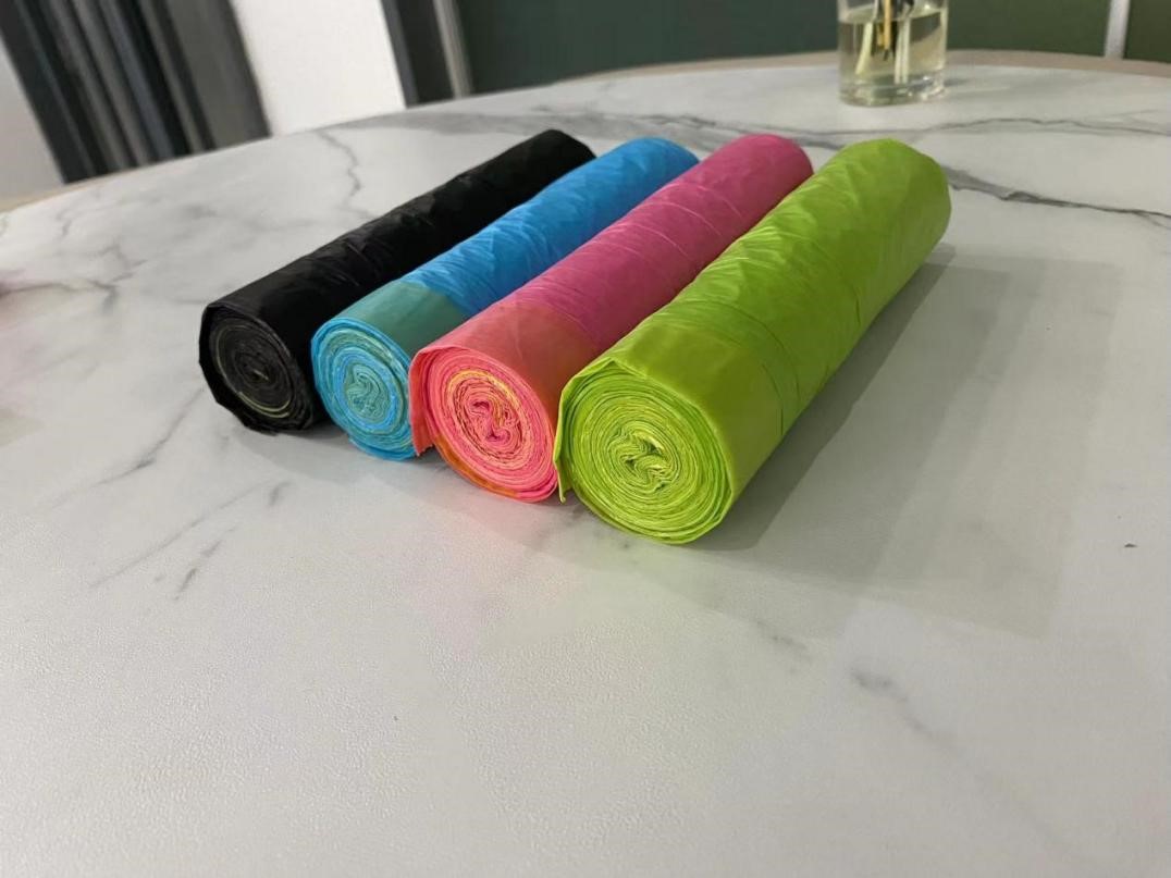 Drawstring Garbage Bags On Roll Drawstring Garbage Bags On Roll