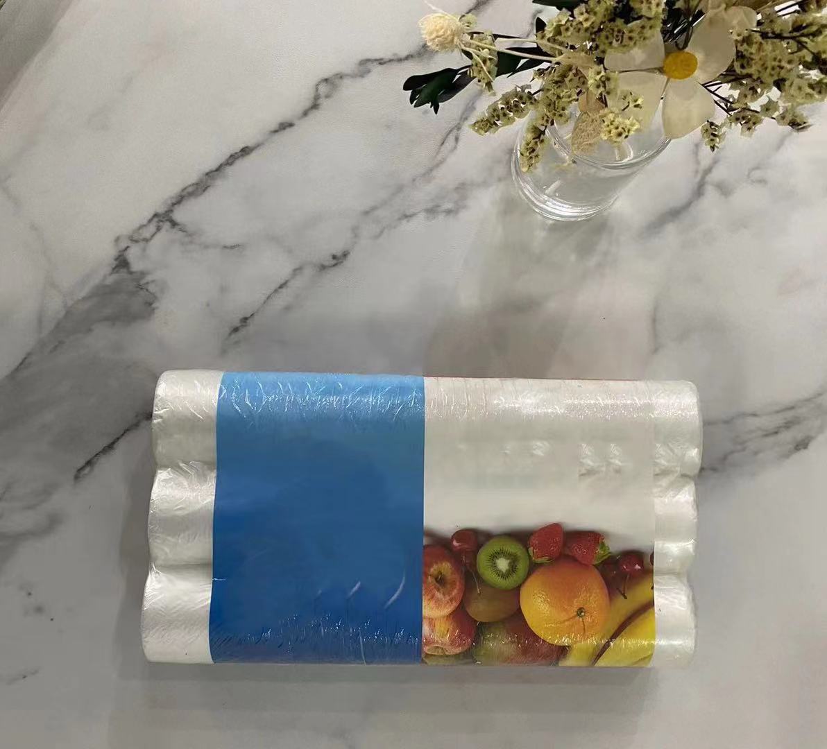 Bolsa para congelador de frutas de HDPE con núcleo de papel