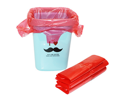 Bolsas de basura tipo camiseta de color HDPE Bolsas de basura tipo camiseta de color HDPE