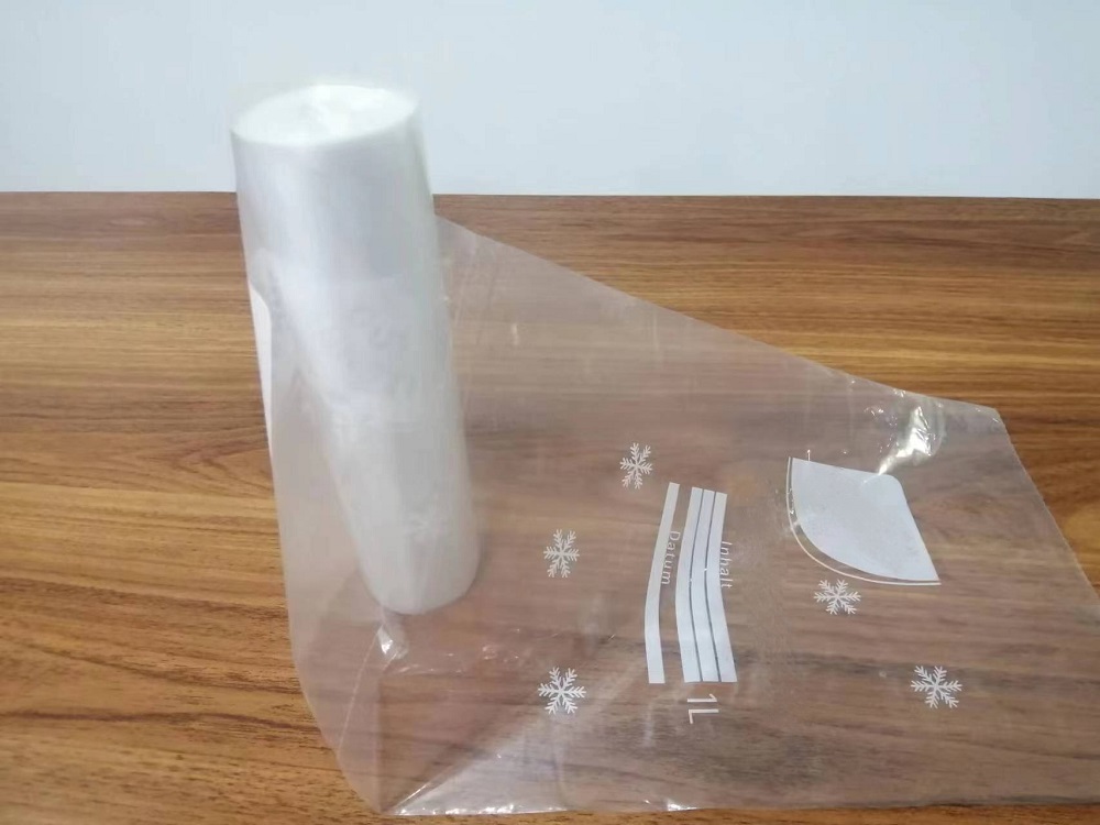 Bolsas planas impresas de LDPE en rollo