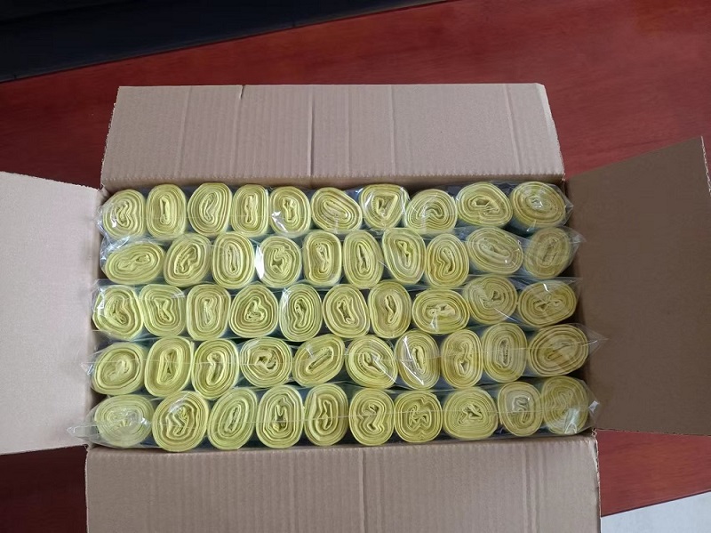 Scented LDPE Drawstring Garbage Bags One by One Use Scented LDPE Drawstring Garbage Bags One by One Use