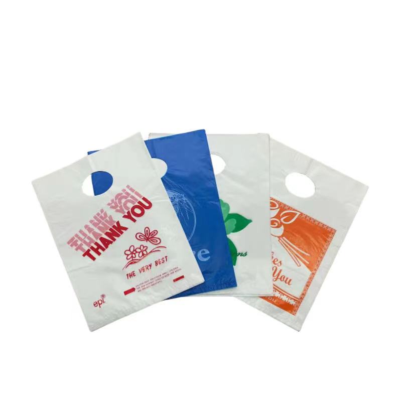 HDPE Die Cut Handle Bags HDPE Die Cut Handle Bags