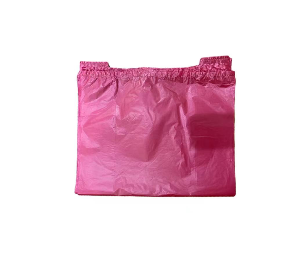 HDPE Different Color Big Size T-shirt Bag Without Printing