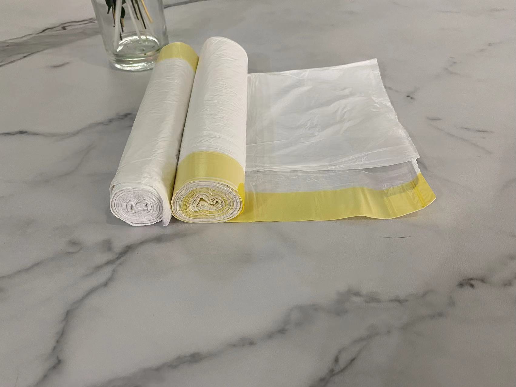Bolsa de caca para desechos de gatos de la caja de arena para gatos de HDPE