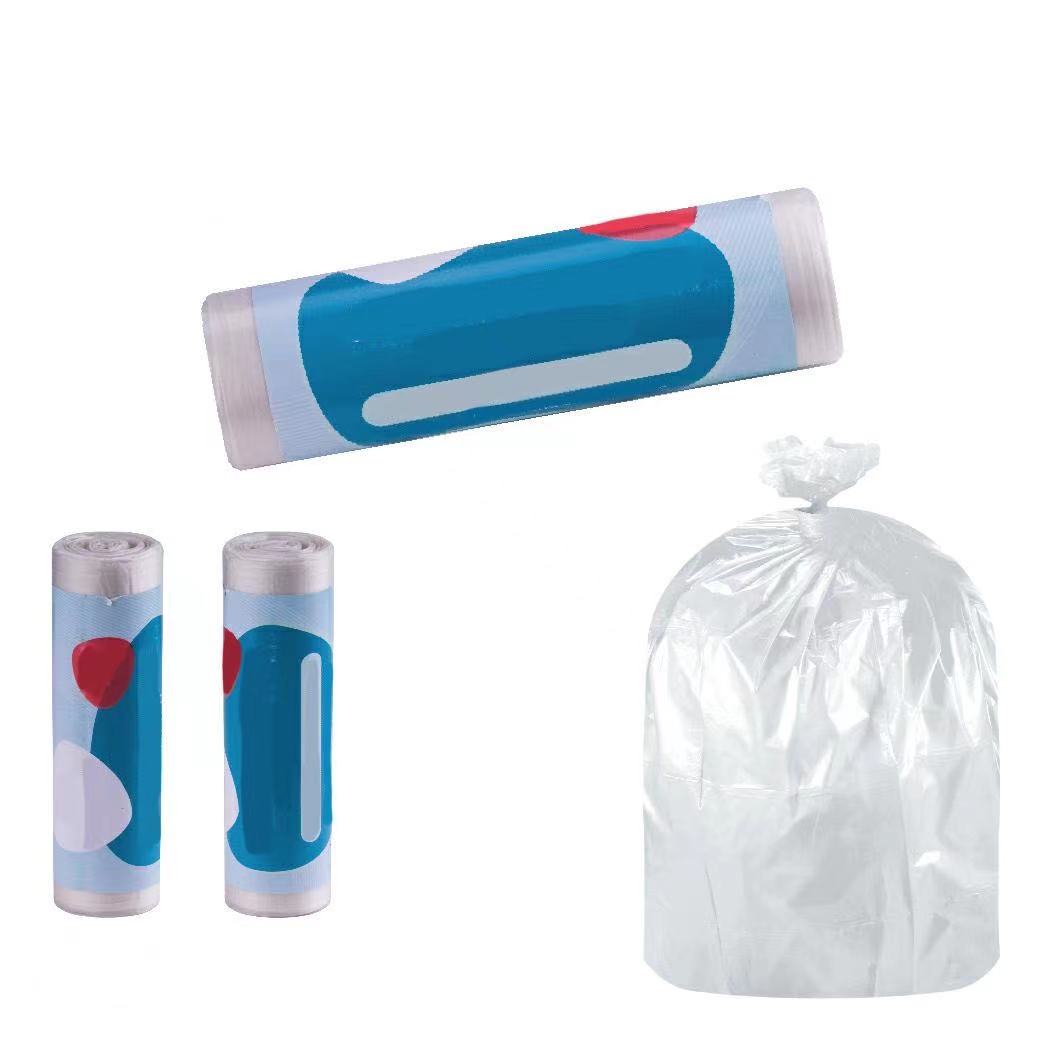 Flat Trash Bag On Roll