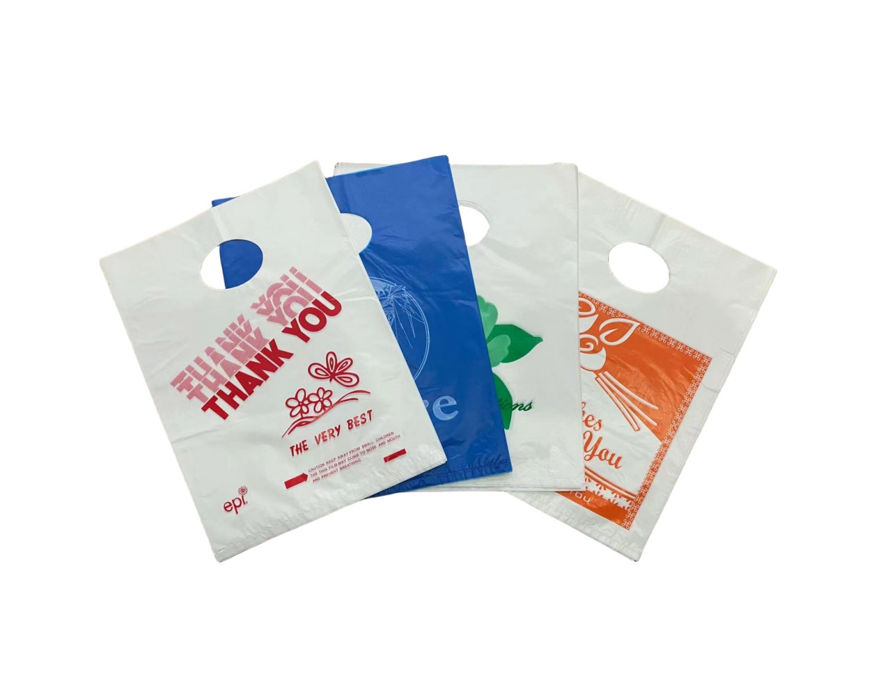 HDPE Die Cut Handle Bags