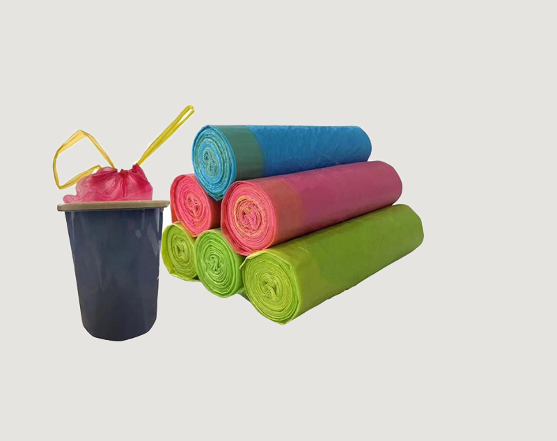 Drawstring Garbage Bags On Roll Drawstring Garbage Bags On Roll