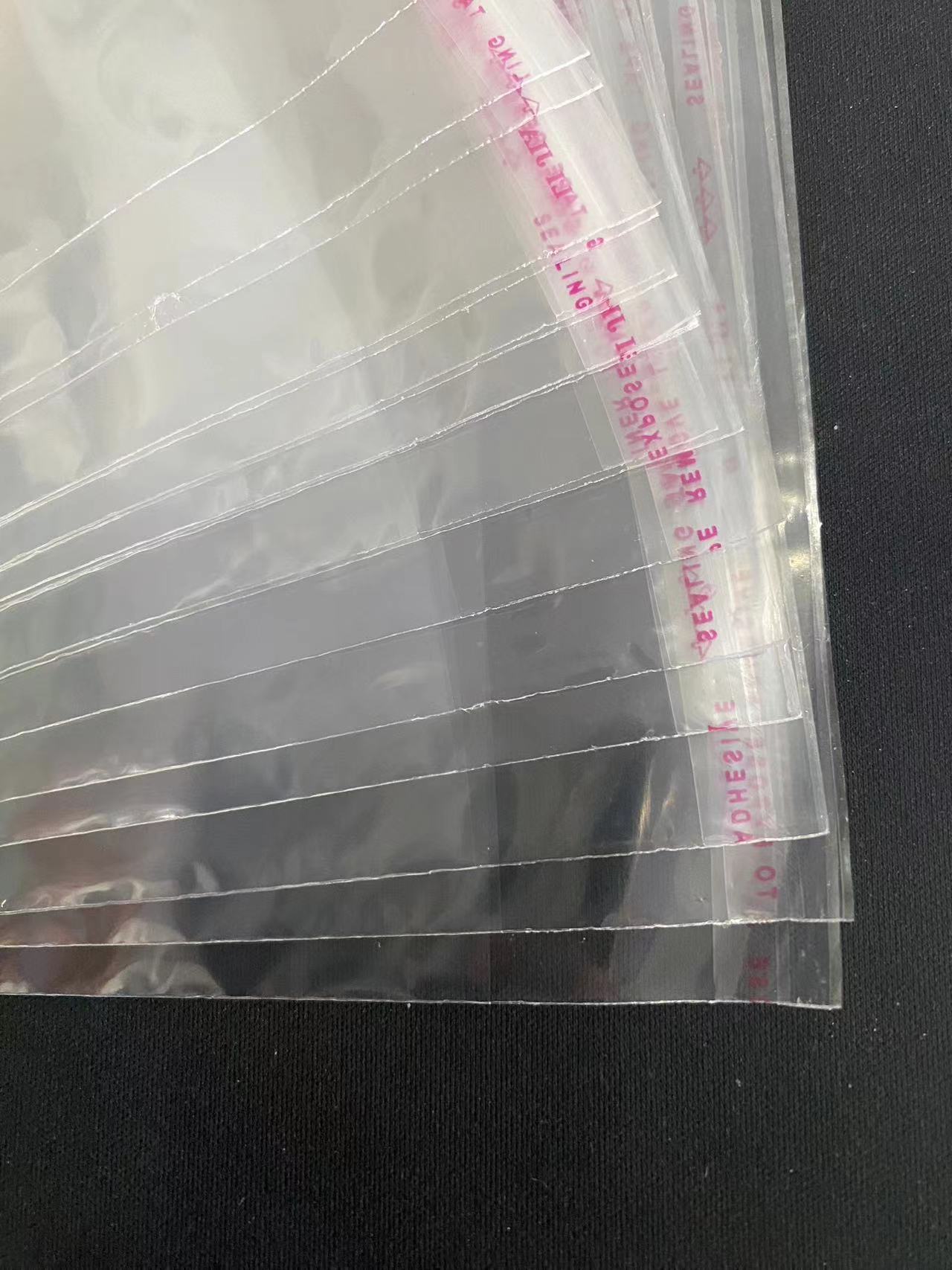 OPP תיק קטן עם דבק