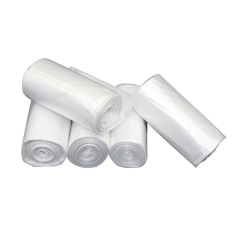 Beg Sampah Putih LDPE di atas Gulung