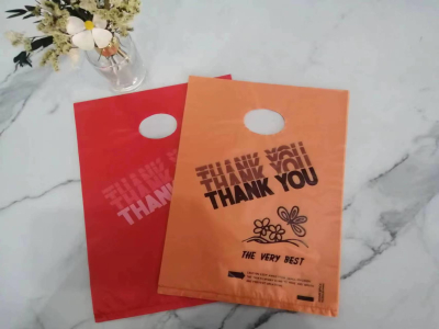 HDPE Thank You Handle Bags