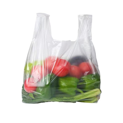 Transparent Tshirt Bag With Embossing