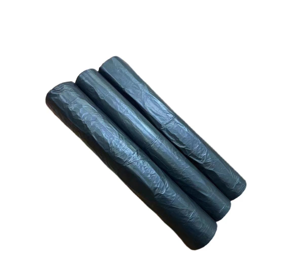 Beg Sampah Lipat C HDPE Hitam Di Gulung