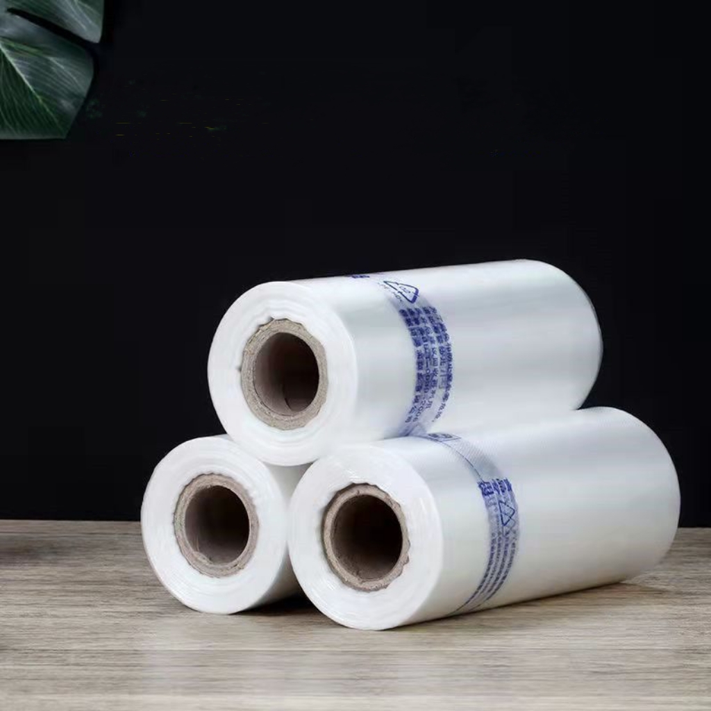Bolsas en rollo de plástico para envasado de alimentos de productos frescos