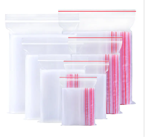 LDPE Double Zipper Bags