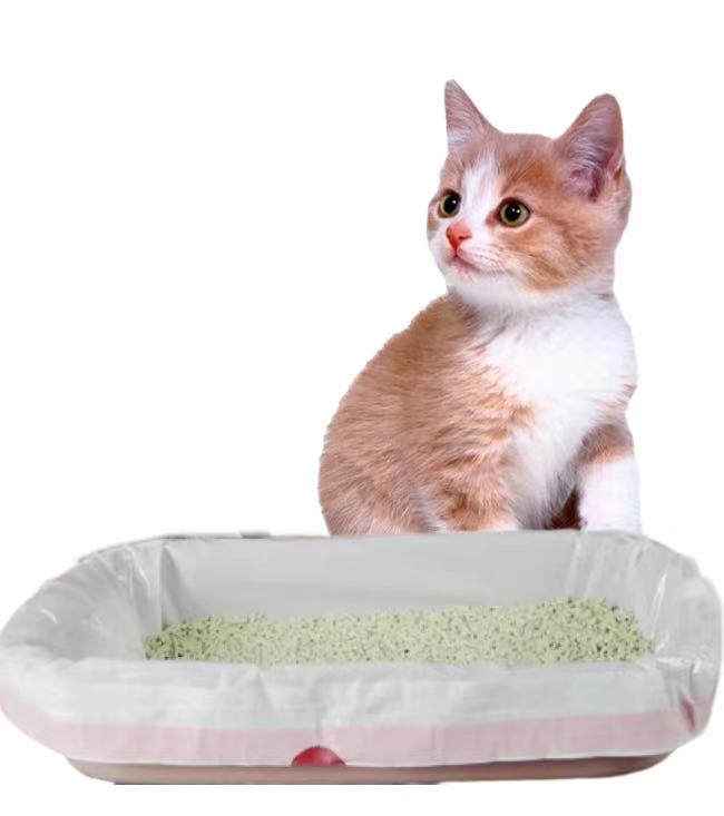 Bolsa de caca para desechos de gatos de la caja de arena para gatos de HDPE Bolsa de caca para desechos de gatos de la caja de arena para gatos de HDPE