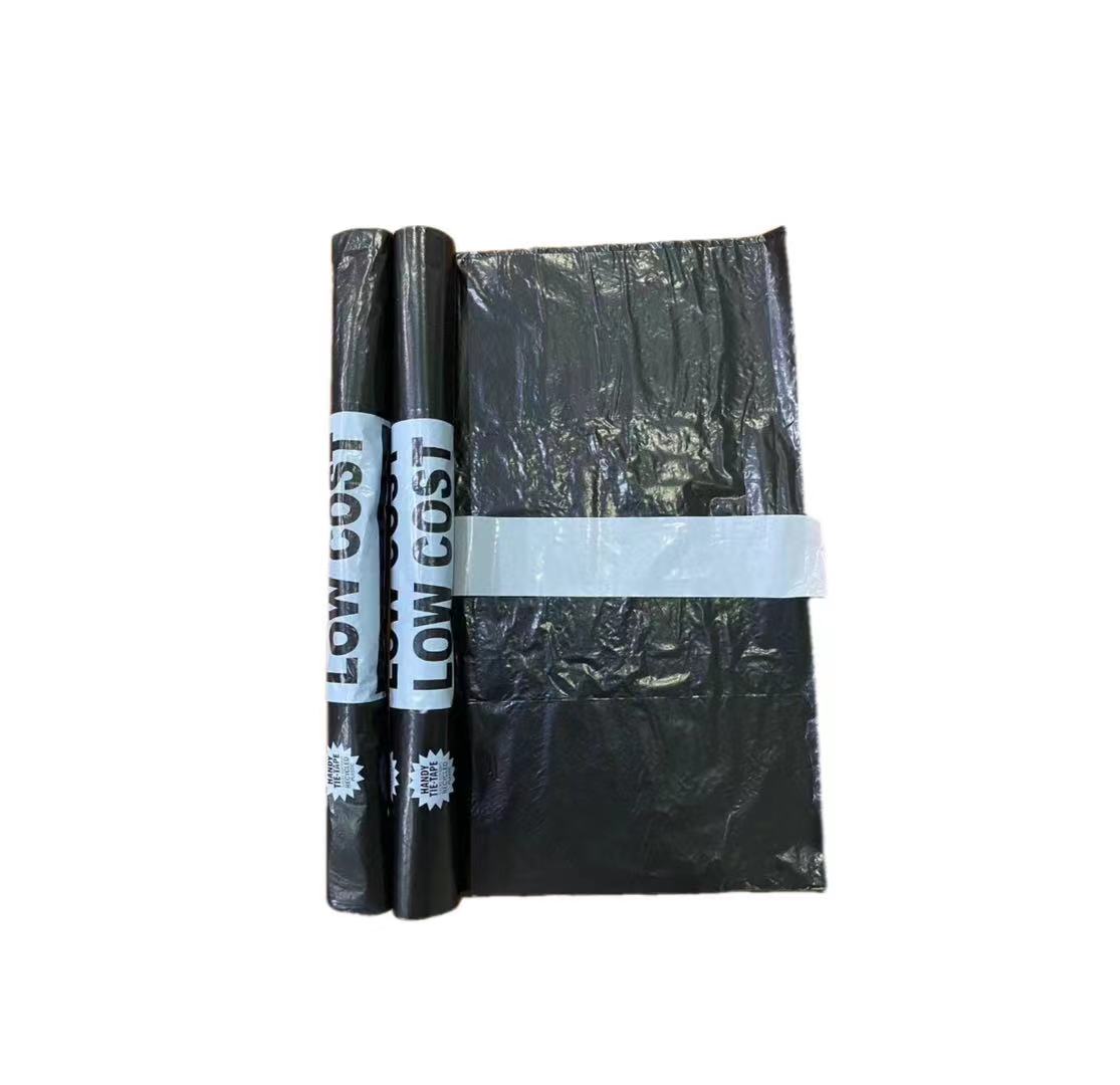 Bolsa de basura negra grande para reciclaje Bolsa de basura negra grande para reciclaje