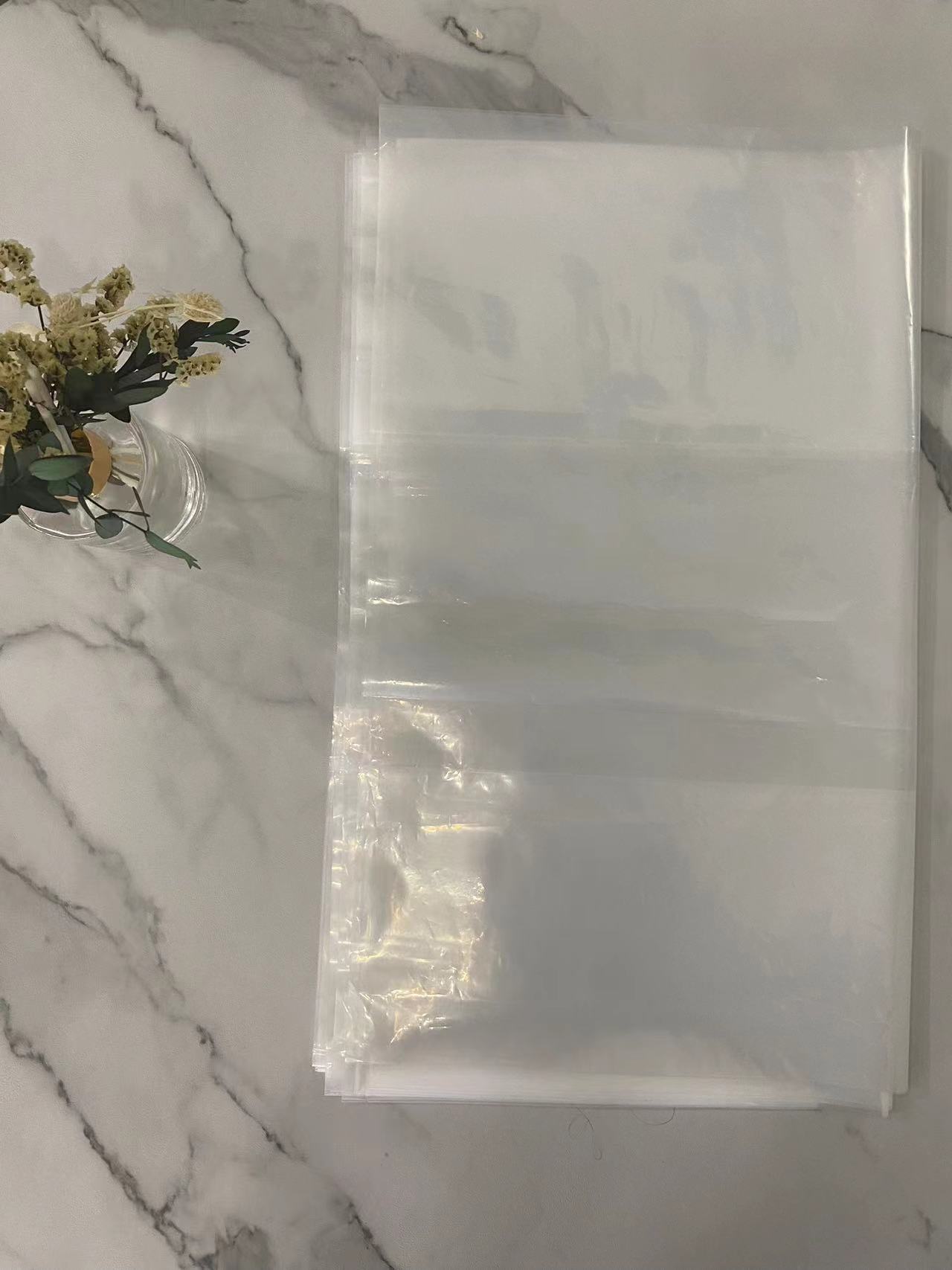 Bolsas transparentes de embalaje de plástico para almacenamiento de PE