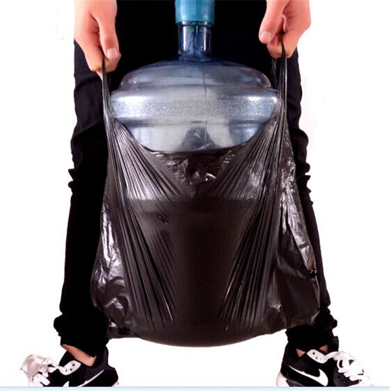 Bolsas de basura tipo camiseta de color HDPE