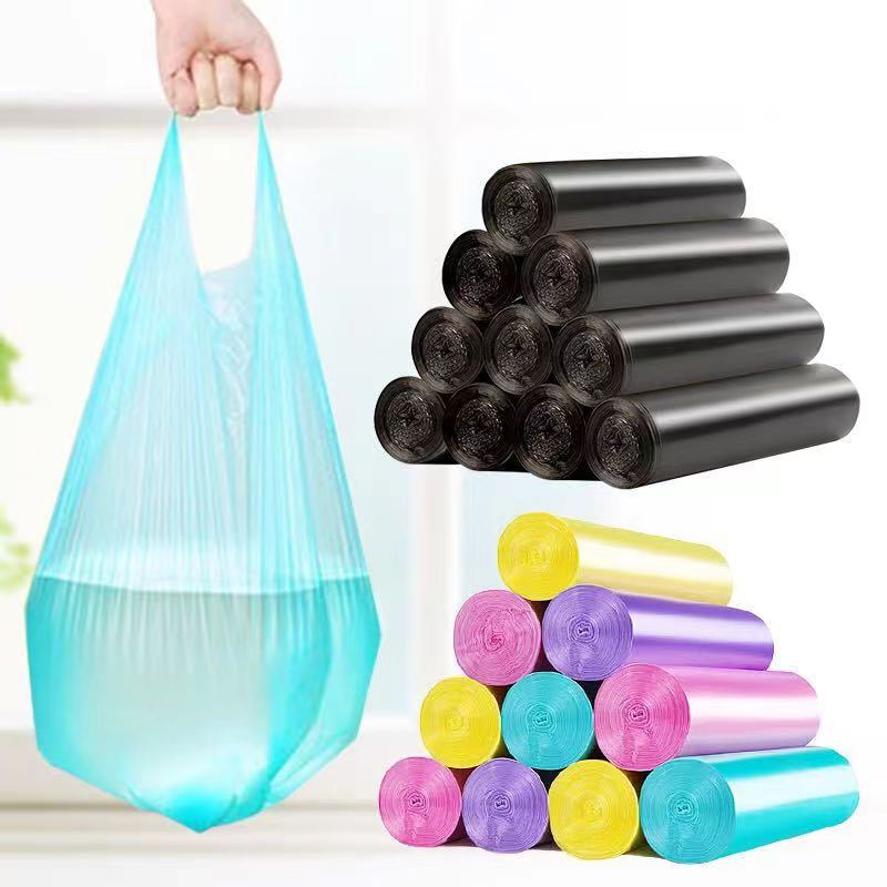 Custom Color Vest Garbage Bag on Roll Custom Color Vest Garbage Bag on Roll