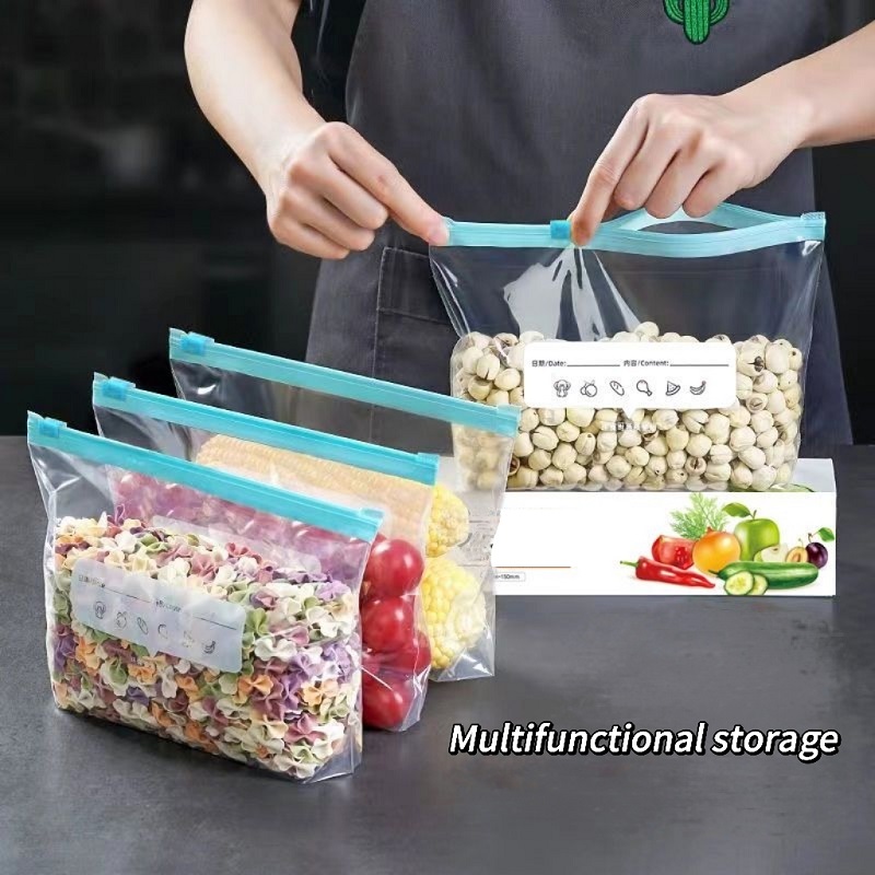 LDPE Clear Zip Block Bags With Printing