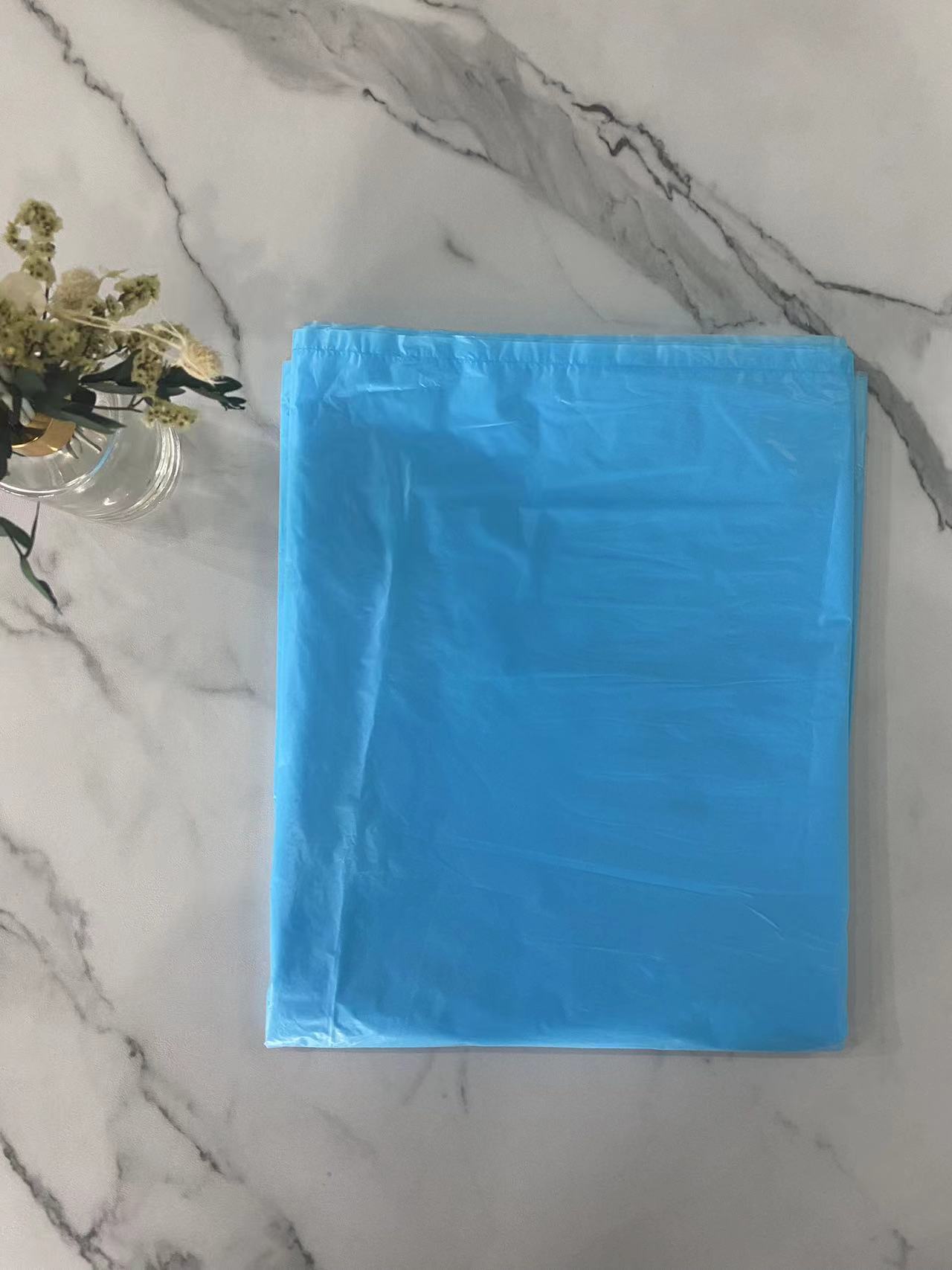 Bolsas azules de HDPE para carnes y verduras congeladas