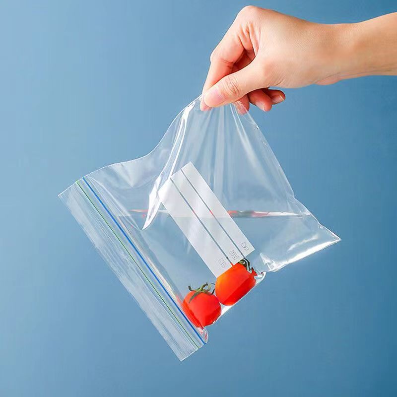 Zip Plastic Poly Bags with Resealable Lock Seal