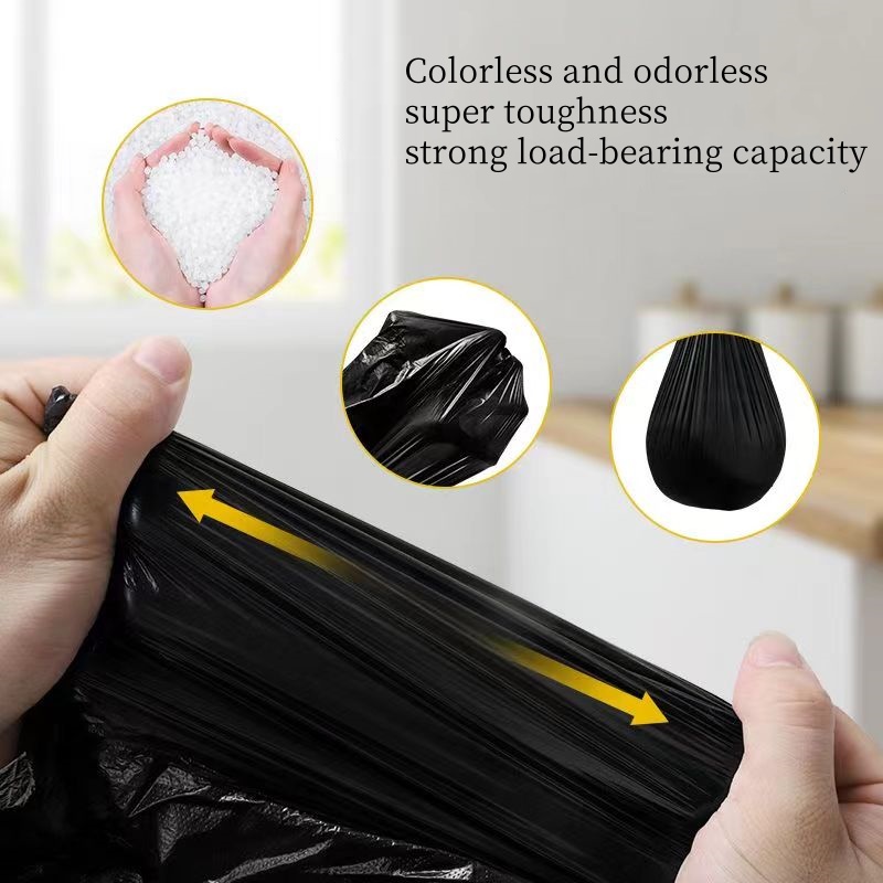 Custom HDPE Color Vest Garbage Bag on Roll