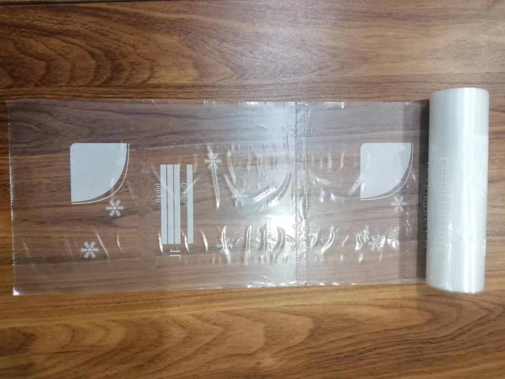 Bolsas planas impresas de LDPE en rollo