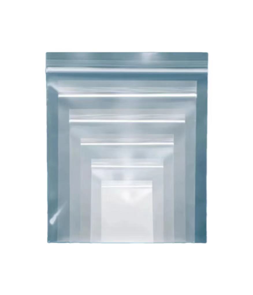 LDPE Double Zipper Bags