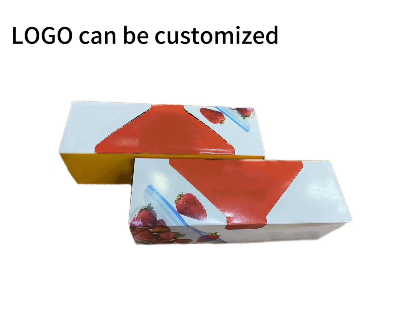 LDPE Boxed Zipper Storage Bag Can Be Customized